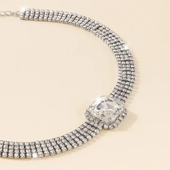 Rhistones Choker Crystal - Picture 5 of 5